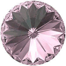 Primero Crystals 1122 Rivoli - Crystal Antique Pink, 12mm 1 styck