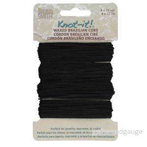 Knot-it Waxed Brazilian cord – Svart 4 x 13,7 m Knot-it Waxed Brazilian cord – Svart 4 x 13,7 m