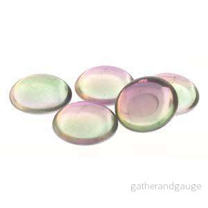 Cabochon Backlit - Pink Mist 18mm 1 styck