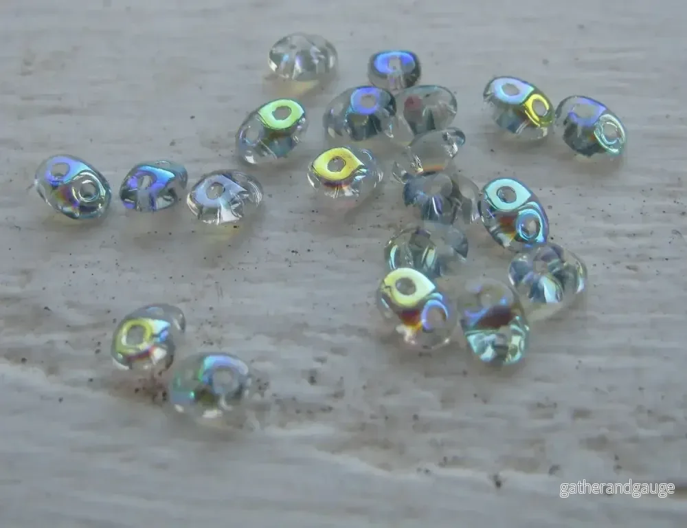 SuperDuo - Crystal Blue Rainbow, 10 gram