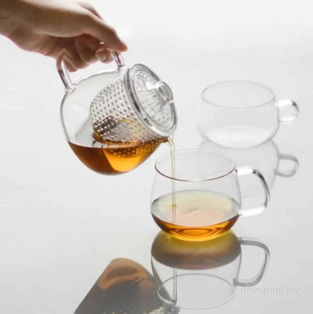 Kinto UNITEA Tekanna Clear - 450 ml - Bild 3
