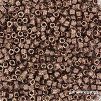 Miyuki Delica – Duracoat Galvanized Matte Dark Mauve 11/0, 5 Gram Miyuki Delica – Duracoat Galvanized Matte Dark Mauve 11/0, 5 Gram