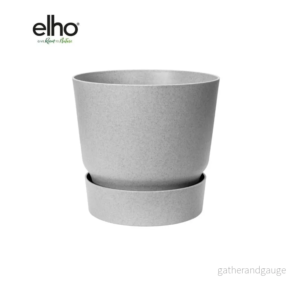 Elho Greenville kruka Rund grå 18 cm