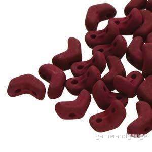 Mini Chevron – Matt Velvet Maroon 6x2mm, 5 gram Mini Chevron – Matt Velvet Maroon 6x2mm, 5 gram