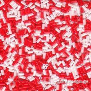Miyuki Bugle Beads – Mix Strawberry 3 mm, 10 gram