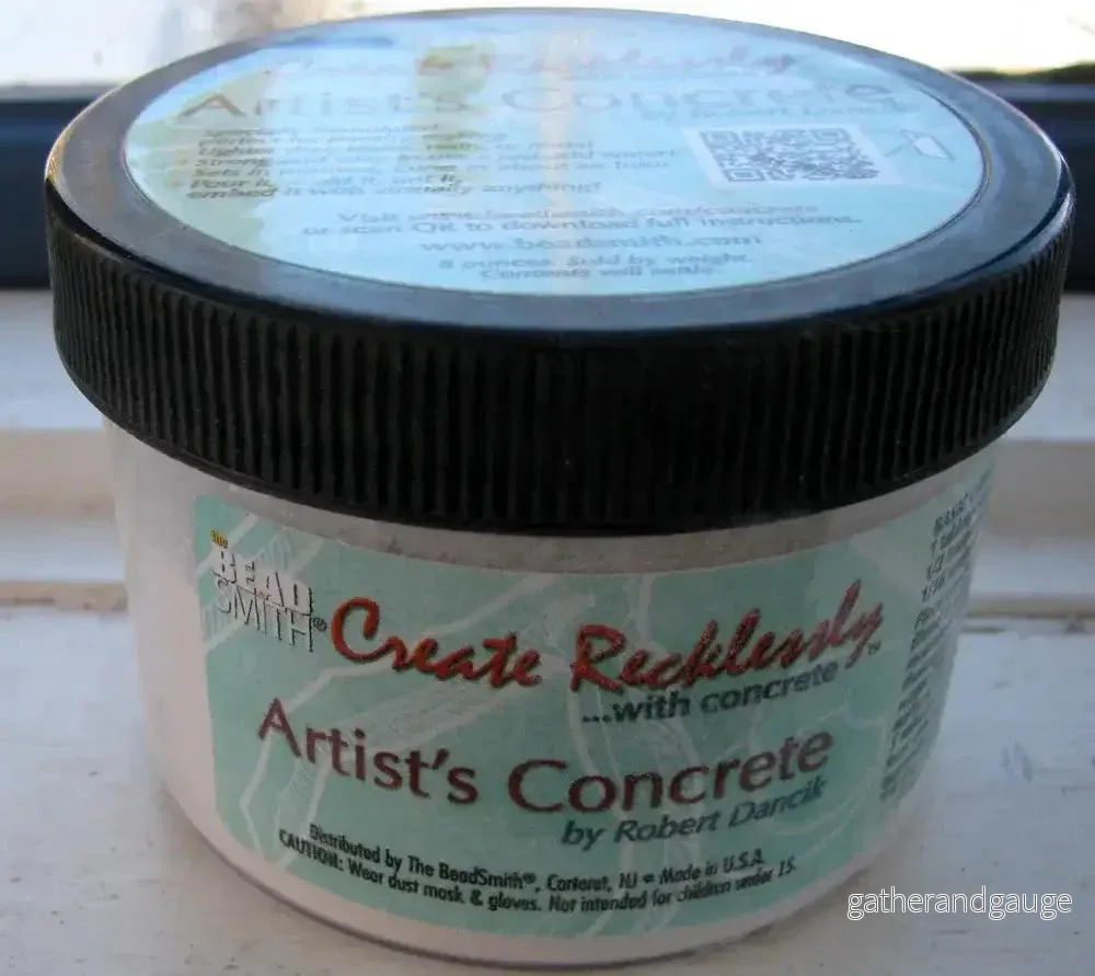Smyckesbetong Create Recklessly - Artist´s Concrete, 1 burk - Bild 2