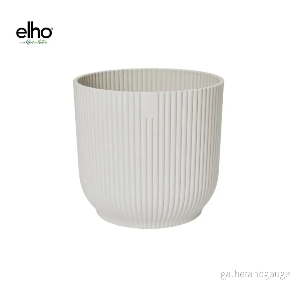 Elho Vit växtkruka - D22 x H20 - Bild 2