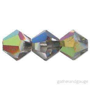 Swarovski Crystals Bicone (5328) - Vitrail Medium 3mm, 10-Pack