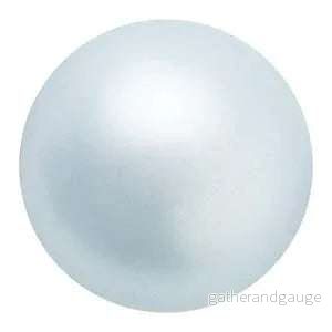 Preciosa Pearl Round – Maxima Light Blue 8 mm, 1 sträng Preciosa Pearl Round – Maxima Light Blue 8 mm, 1 sträng