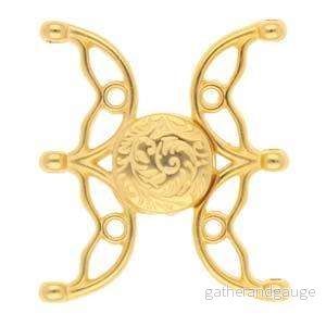 Cymbal Element – Volakas III 24K gold plated lås 1 styck