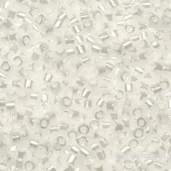 Miyuki Delica – White Pearl 11/0, 5 gram