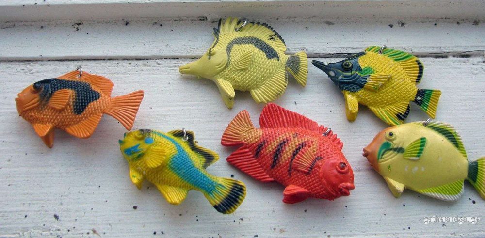 Hänge PVC - Fiskar Mix 6-pack