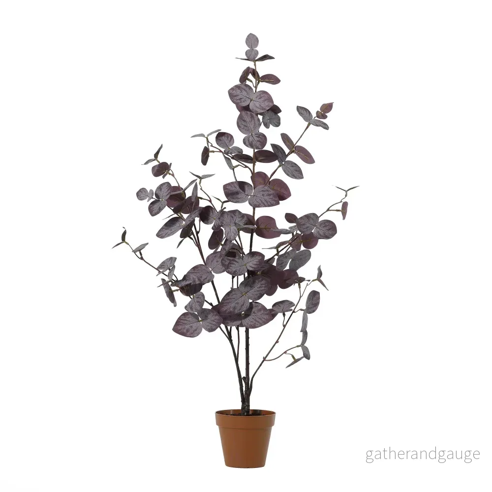 ARTIFICIAL Eucalyptus purple – 86cm ARTIFICIAL Eucalyptus purple – 86cm