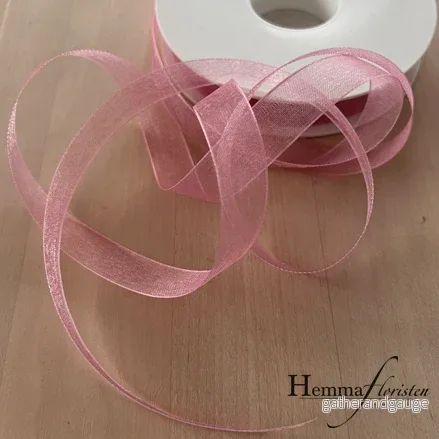 Band Chiffong 15 mm – Gammelrosa