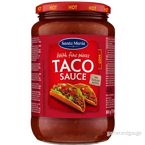 Taco Sauce Hot 800g