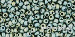 TOHO Seed Beads - Higher Metallic Frosted Blue Haze 11/0, 10 gram