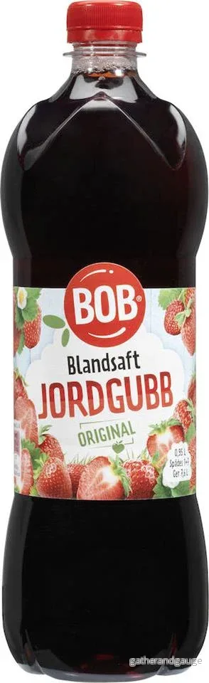 Saft Jordgubb 95cl, BOB Saft Jordgubb 95cl, BOB