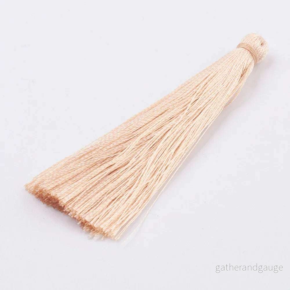 Hänge tassel polyester - Vete 65-74mm 1 styck