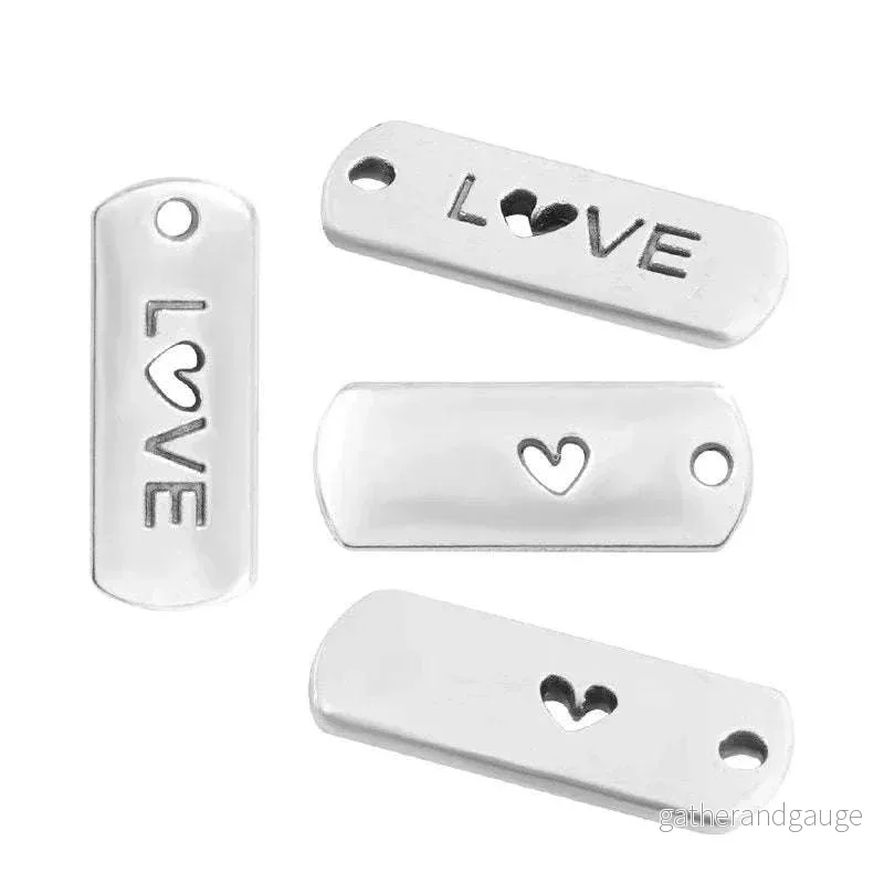 Berlock Silverpläterad - Love 1 styck - Bild 3