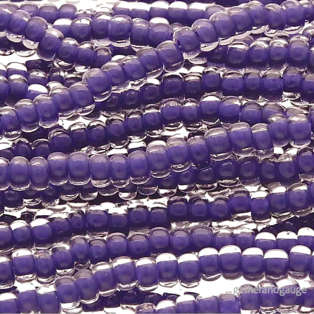 Tjeckiska seed beads - Terra Intensive Lining Purple 11/0, 17g