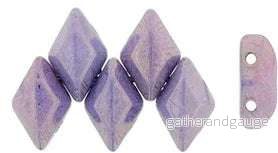 Matubo Gemduo - Metallic Amethyst Chalk 8x5mm, 10 gram