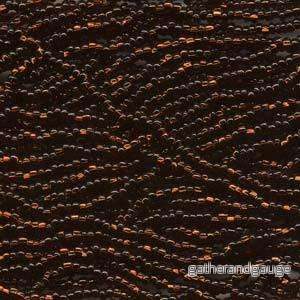 Tjeckiska seed beads – Dk Topaz S/L 11/0, 17 gram Tjeckiska seed beads – Dk Topaz S/L 11/0, 17 gram