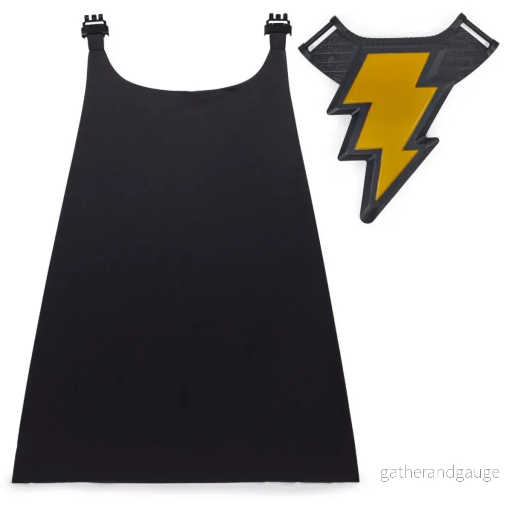 Black Adam mantel med bröstplatta - Bild 2