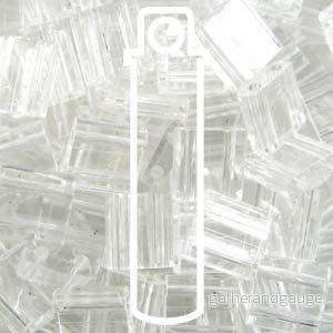 Miyuki Tila – Crystal 5mm 7,2 gram Miyuki Tila – Crystal 5mm 7,2 gram