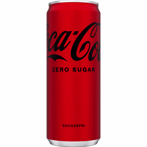 Coca-cola Zero Läsk Burk 33cl Coca-cola Zero Läsk Burk 33cl