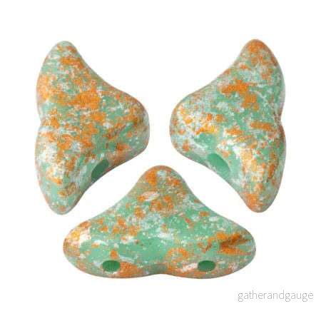 Hélios® par Puca® - Opaque Green Turquoise Tweedy 10 gram
