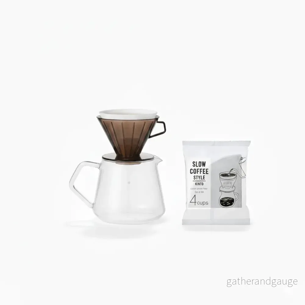 Kinto SCS droppkaffe set för 2-4 koppar
