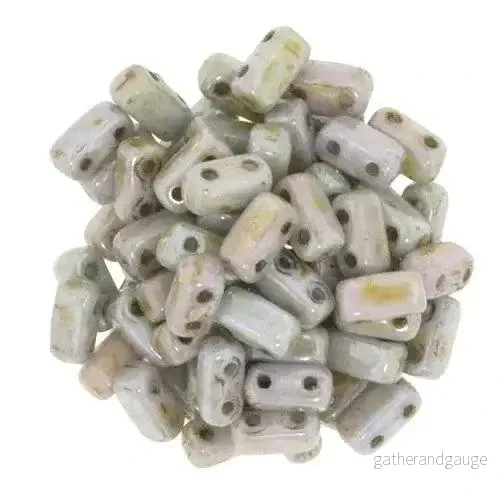 CzechMates Bricks – Opaque Ult Luster Green, 50-pack CzechMates Bricks – Opaque Ult Luster Green, 50-pack