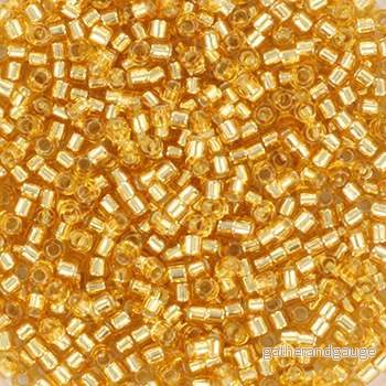Miyuki Delica – Silver Lined Gold 11/0 5 gram Miyuki Delica – Silver Lined Gold 11/0 5 gram