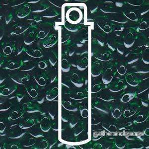 Miyuki Long Magatama – Transparent Green 4x7mm, 8,5 gram Miyuki Long Magatama – Transparent Green 4x7mm, 8,5 gram