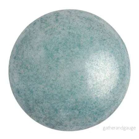 Cabochon par Puca® - Opaque Blue Ceramic Look 25 mm, 1 styck