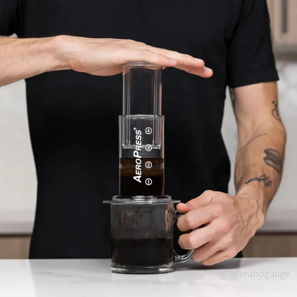 AeroPress Clear — Transparent kaffebryggare - Bild 3