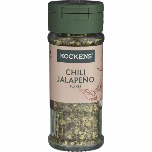 Kockens Chili Jalapeño Flakes Burk Kockens Chili Jalapeño Flakes Burk