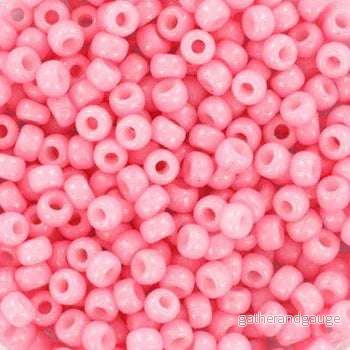 Miyuki Seed Beads – Duracoat Opaque Light Carnation 8/0, 10 gram
