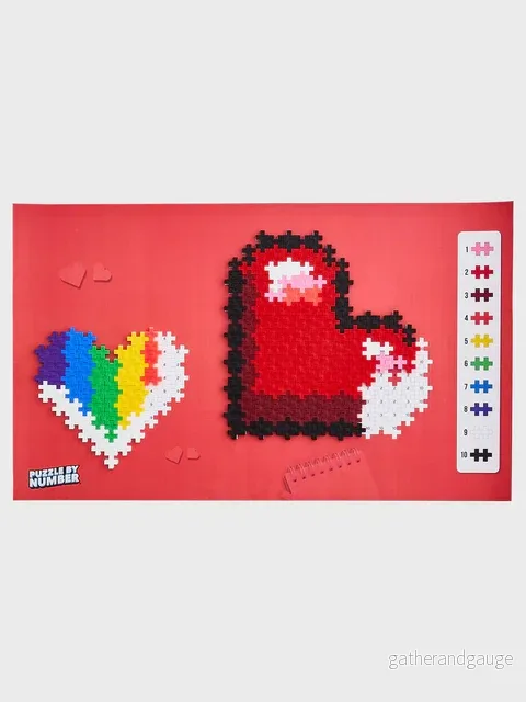 Puzzle By Number - Hjärtan - Bild 3