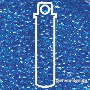 Miyuki Seed Beads – Transparent Aqua 8/0, 22 gram