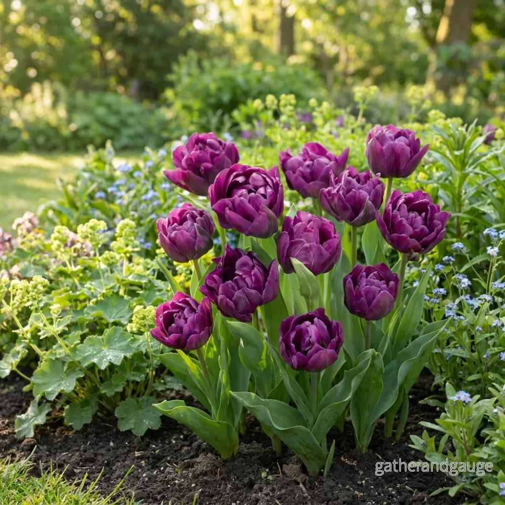 Tulipe double lilas - Bild 2
