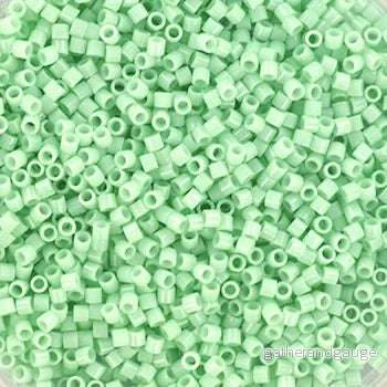 Miyuki Delica - Opaque Light Mint 15/0, 3 gram