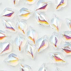 Matubo Mini Gemduo – Crystal AB 6x4mm, 5 gram Matubo Mini Gemduo – Crystal AB 6x4mm, 5 gram