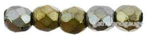 Tjeckiska Firepolish - Iris Brown 2,5mm 50-pack