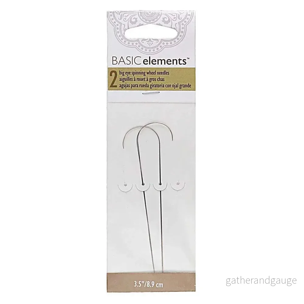 Pärlnålar Basic Elements – Big eye spinning needle 2-pack Pärlnålar Basic Elements – Big eye spinning needle 2-pack