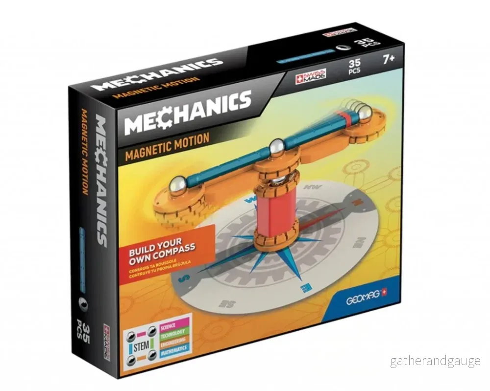 Geomag, bygg din egen kompass, 35 delar Geomag, bygg din egen kompass, 35 delar