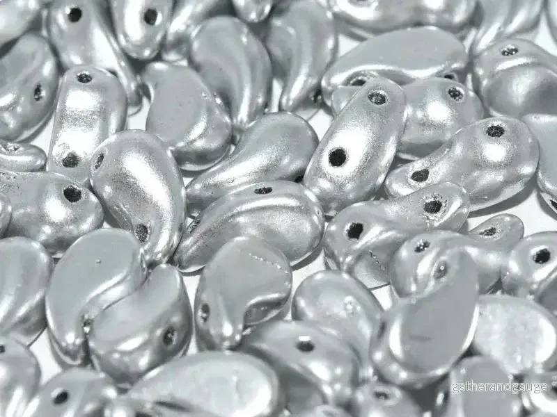 Zoliduo Vänster – Aluminium Silver 5x8mm, 20-pack Zoliduo Vänster – Aluminium Silver 5x8mm, 20-pack