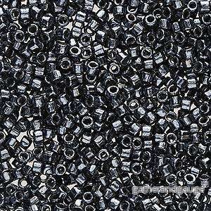 Matubo 10/0 Cylinder - Jet Hematite 5 gram - Bild 2