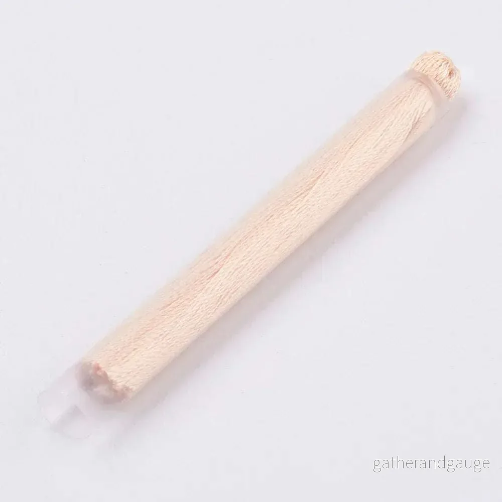 Hänge tassel polyester - Vete 65-74mm 1 styck - Bild 2