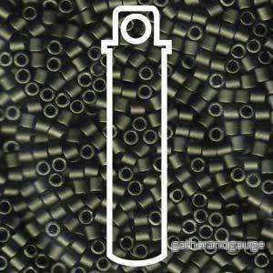 Miyuki Delica – Matt Metallic Olivgreen 8/0, 6,8 gram